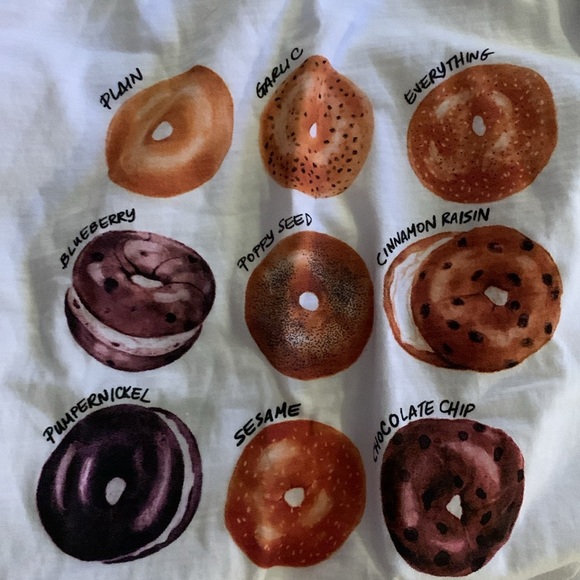📌 NWT J. Crew Bagel graphic tee - Picture 4 of 4